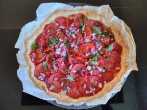 Tarte à la tomate