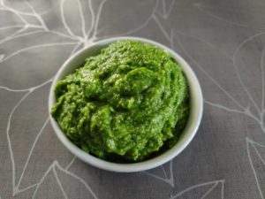 Pesto vert maison