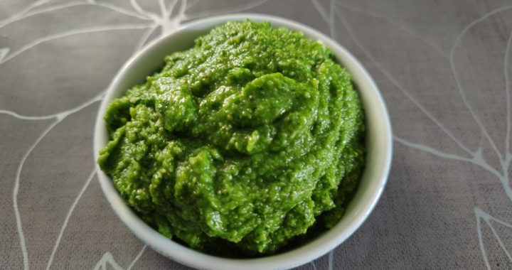 Pesto vert maison