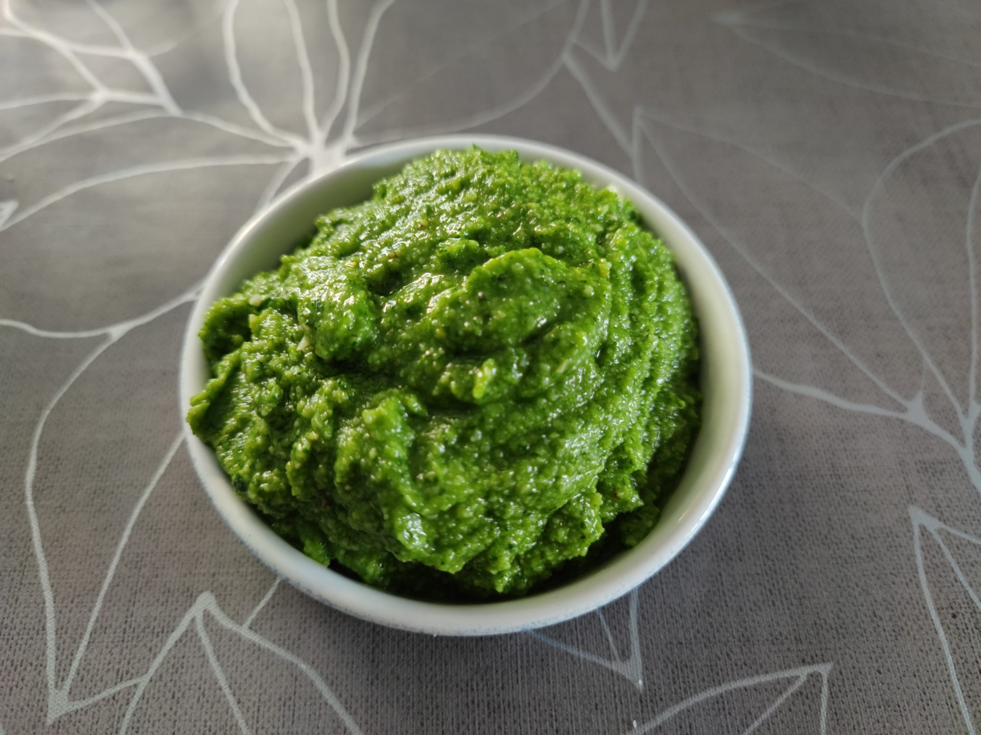 Pesto vert maison